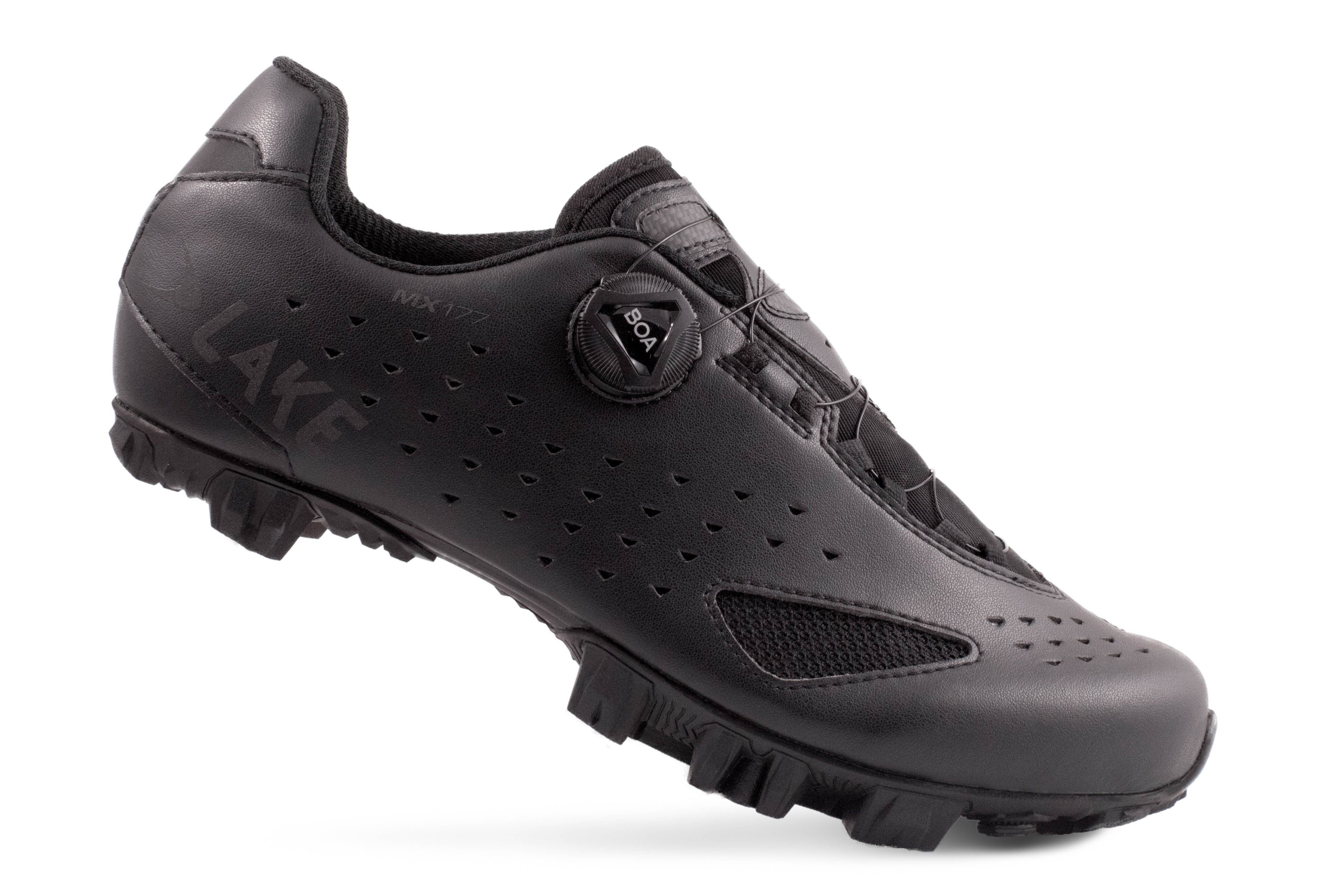 Lake MX177 ブラック サイズ42.0 SPD MTB　シューズ MX 177 Wide – Lake Cycling Canada